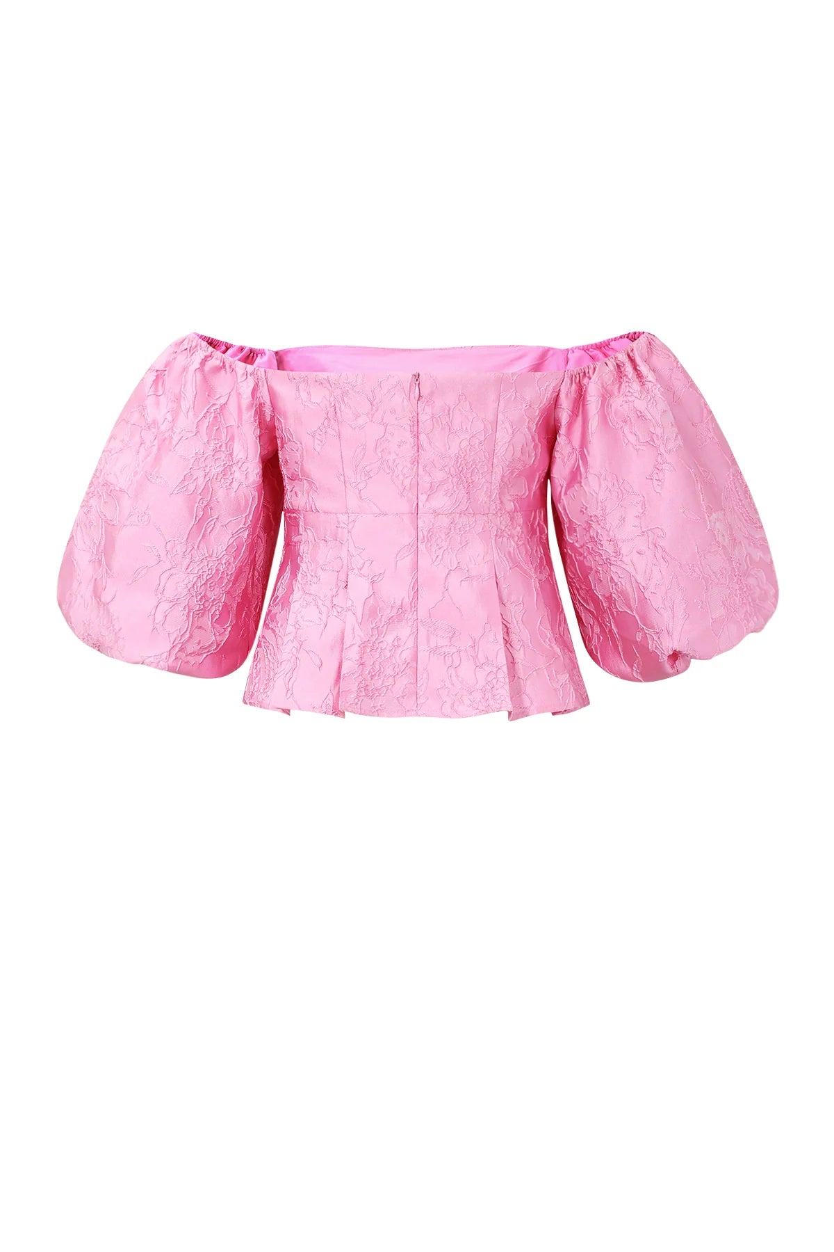 Sweet escape jacquard blouse