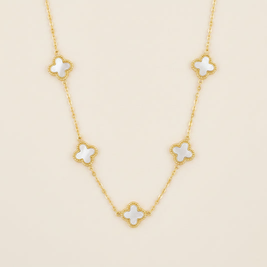 Clover Parelmoer ketting