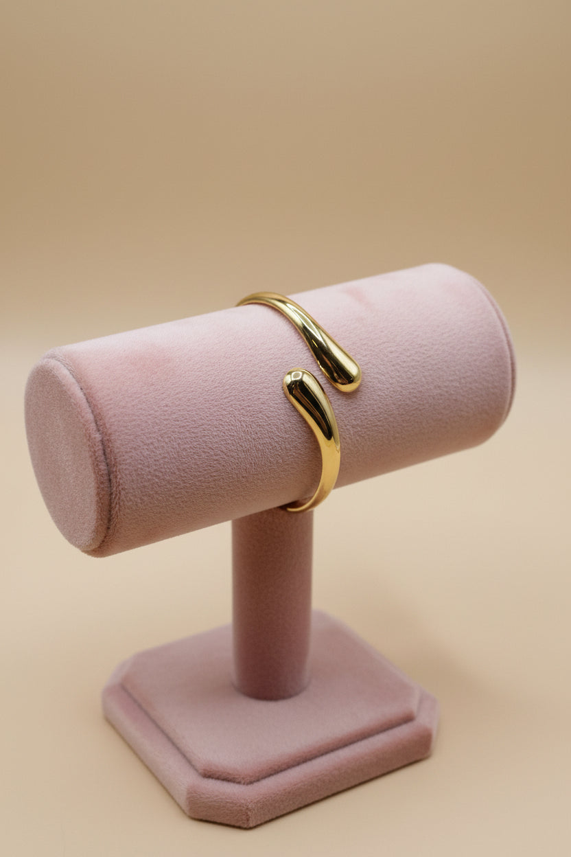 Oval Bracelet Goud-Zilver