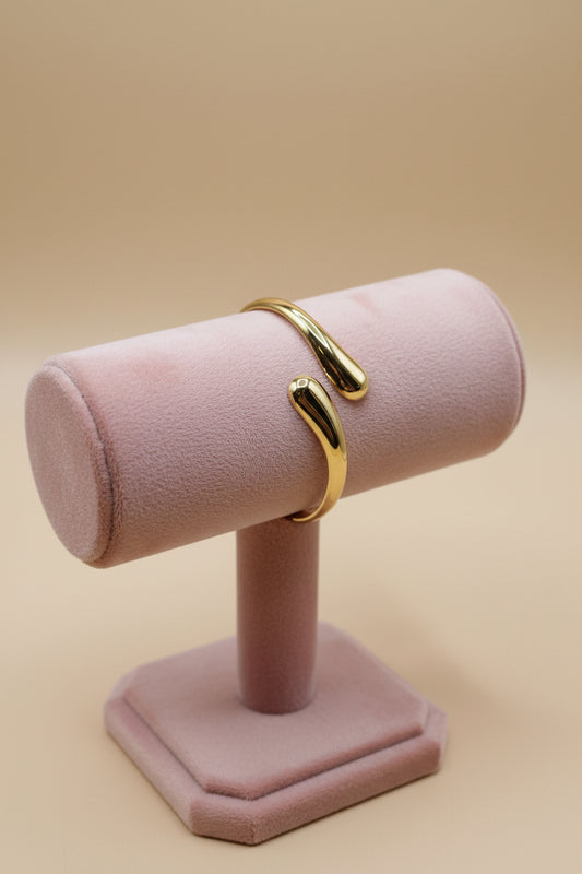 Oval Bracelet Goud-Zilver